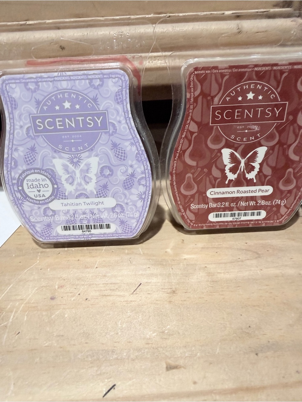 Scentsy Tahitian Twilight Wax Bar - Lavender (Purple)